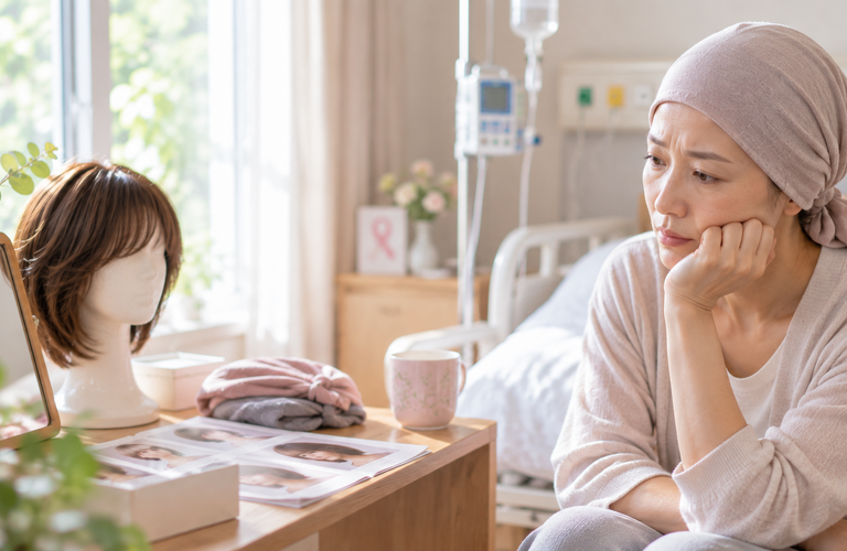 抗がん剤治療前に知っておきたい髪とウィッグの準備